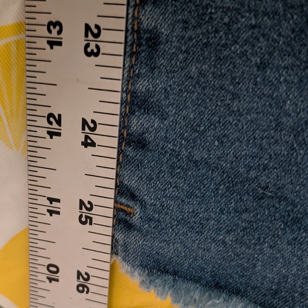 Unbranded Distressed Skinny Jeans Womens 4XL Blue Good Ripped Frayed Hem Stretch - Picture 6 of 6